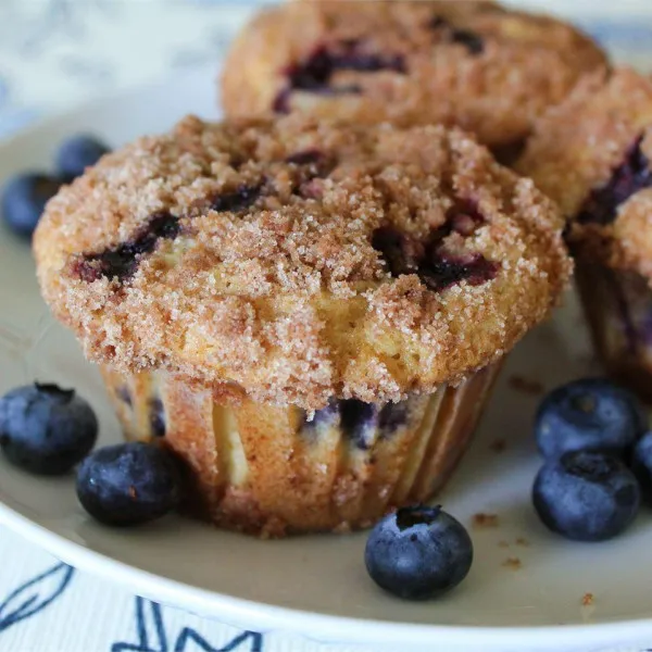 Sterven Voor Bosbessen Muffins