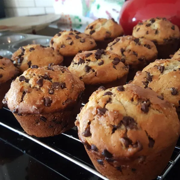 Muffins Met Chocoladechips