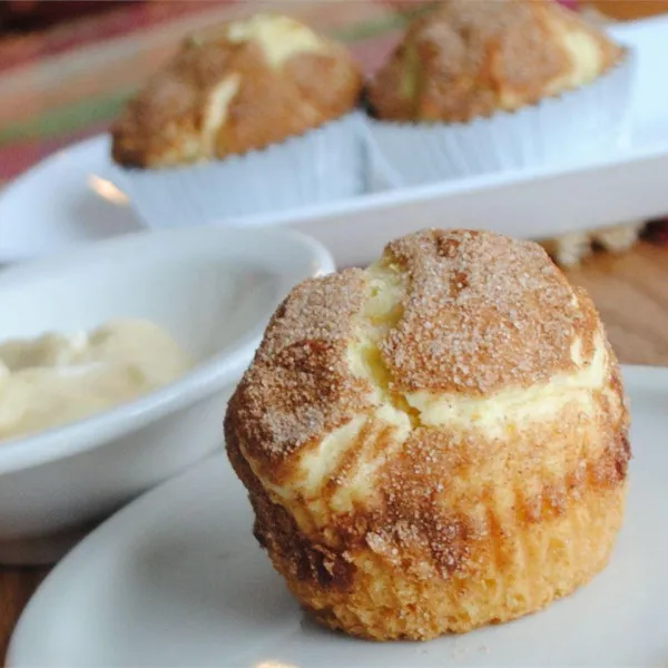 Sinaasappel Muffins Met Honing Om Te Smeren