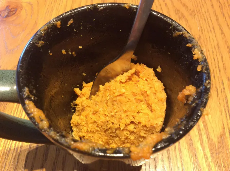 Glutenvrije en Melkvrije Pompoen Mug Cake
