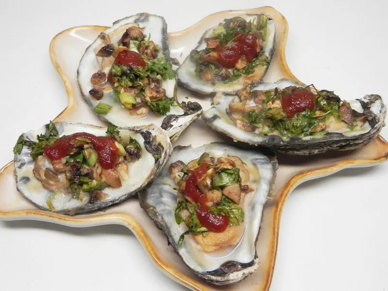 Geopende Oesters