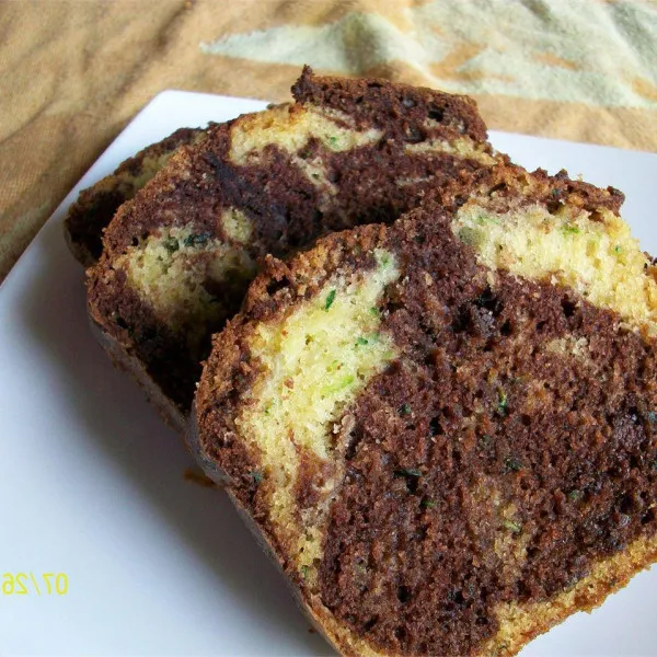 Courgettebrood Met Chocoladegolven