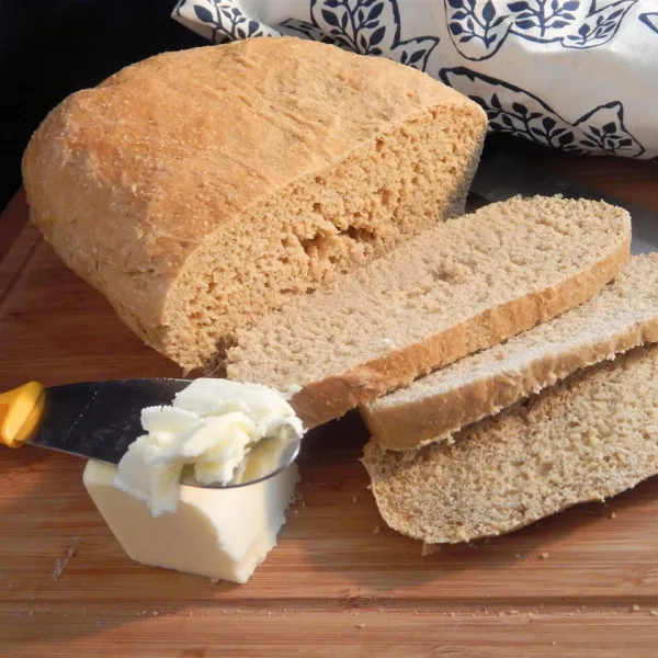 Maïsmeelbrood Met Heet Water