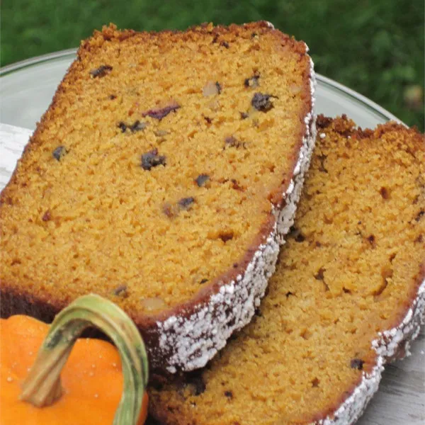 Pompoen thee brood
