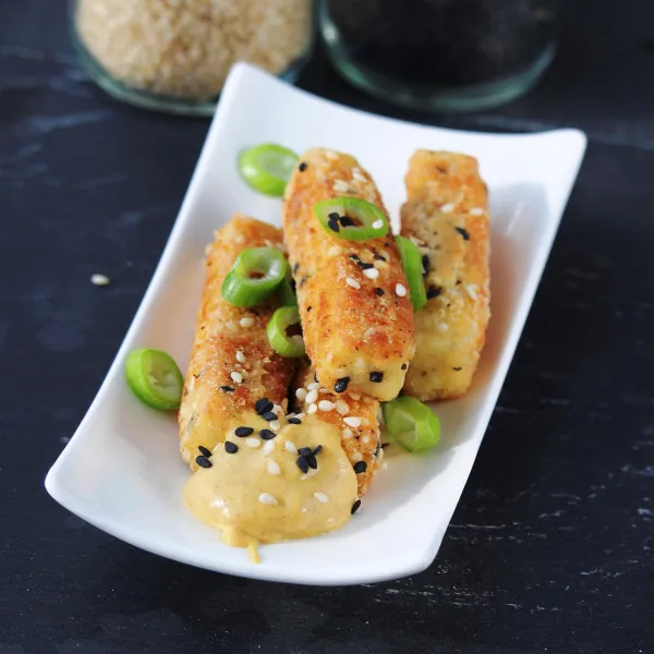 Tofu Friet Met Sesam