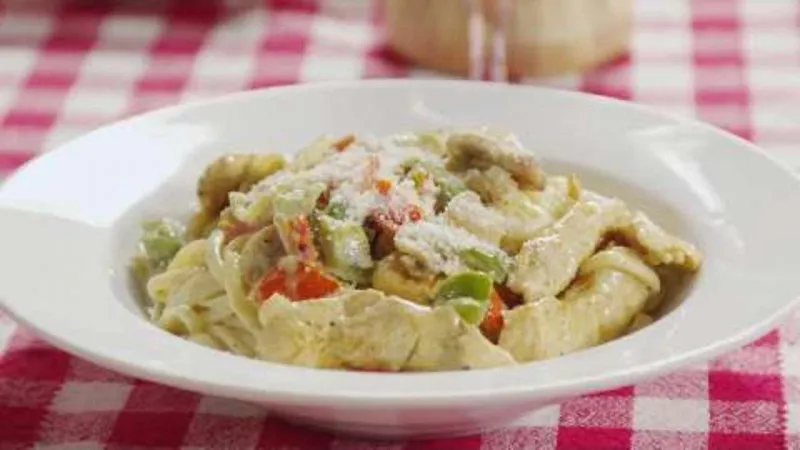 Cremige Cajun Kip Pasta