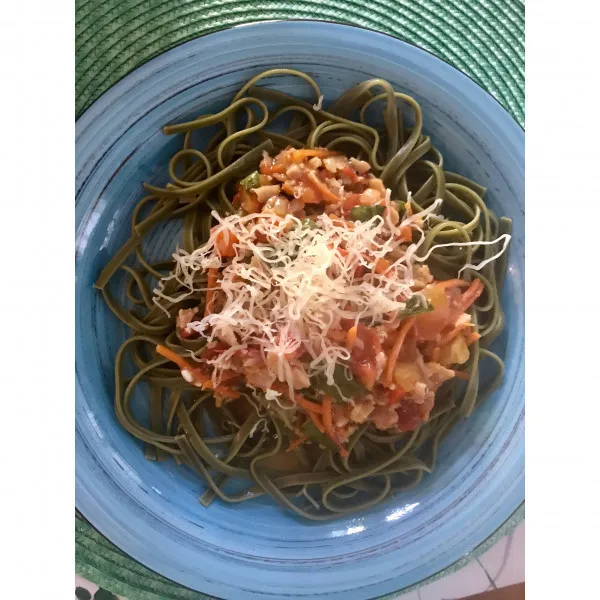Pasta Tuinmand Met Mosselsaus