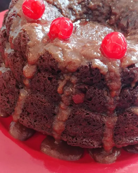 Chocoladetaart met Kersen I