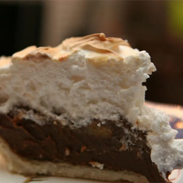 Zoete Chocolade Crème Taart