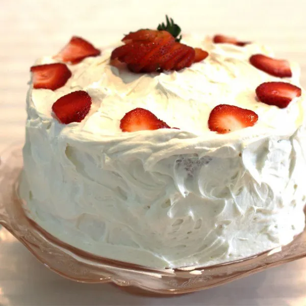 Droomtaart Met Aardbeien I