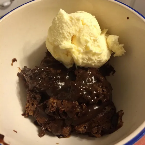 Heet Chocolade-IJs Taart