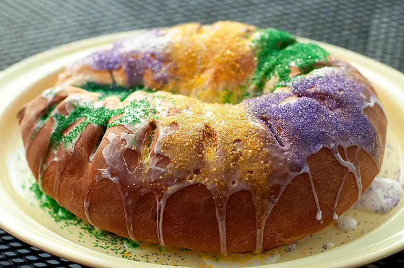 Mardi Gras Koningscake