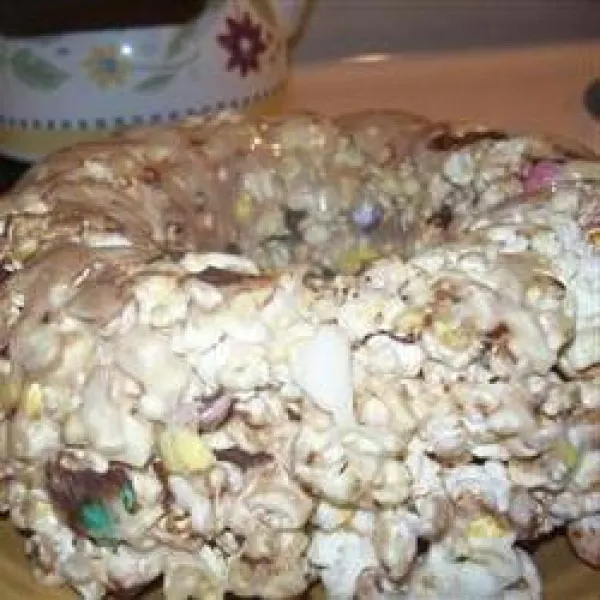 Zoete Popcorn Taart