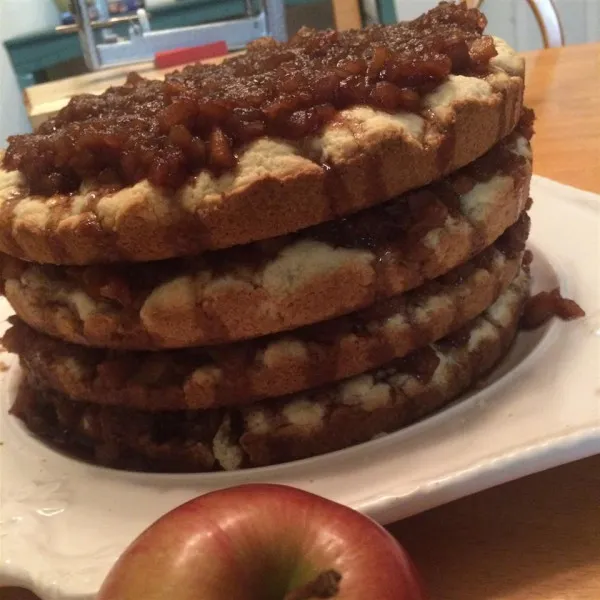 Appelstapelcake
