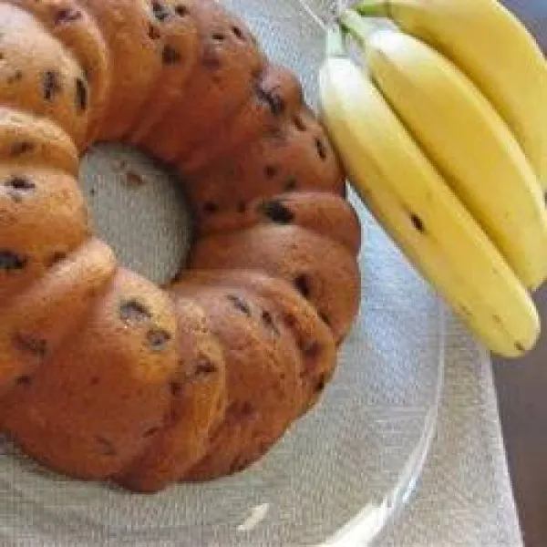 Bananencake met Rozijnen