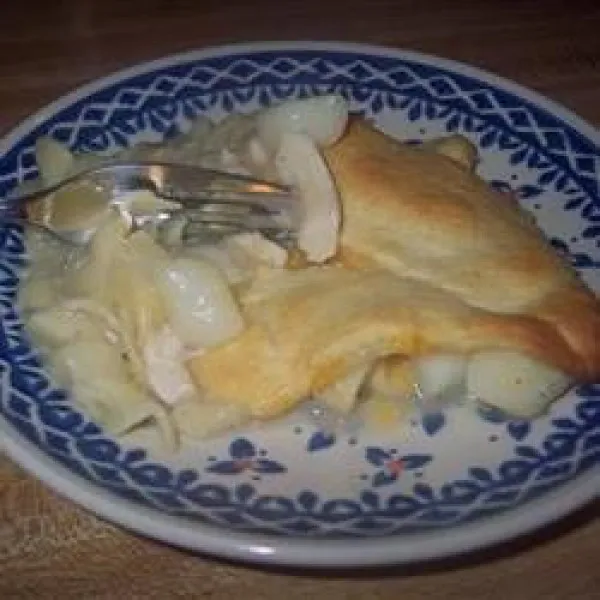 Kerstkiptaart