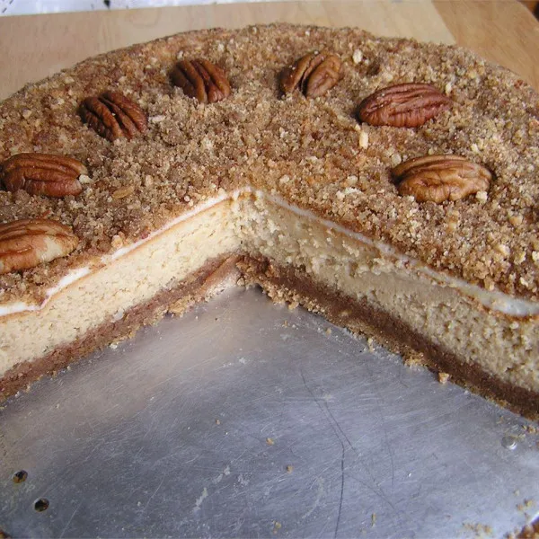 Zuidelijke Cheesecake Met Pecannoten