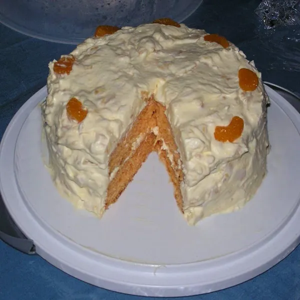 Zonnetje Oranje Taart