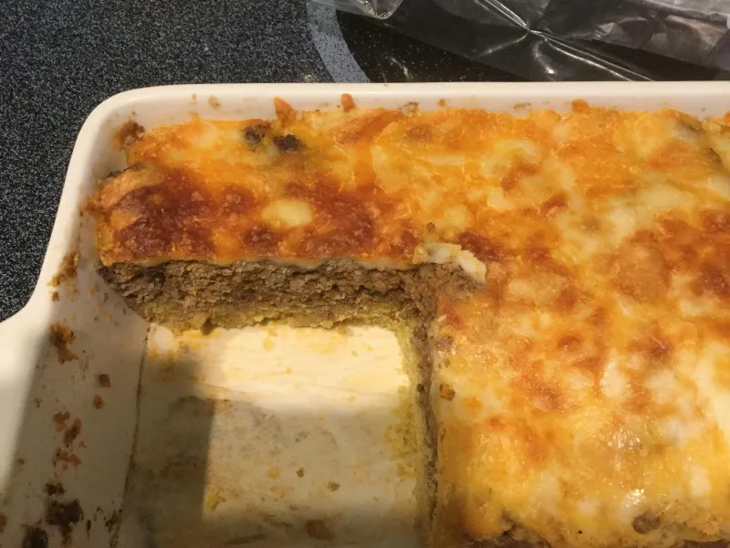 Maïs Tamale Taart Met Maïsbrooddeeg