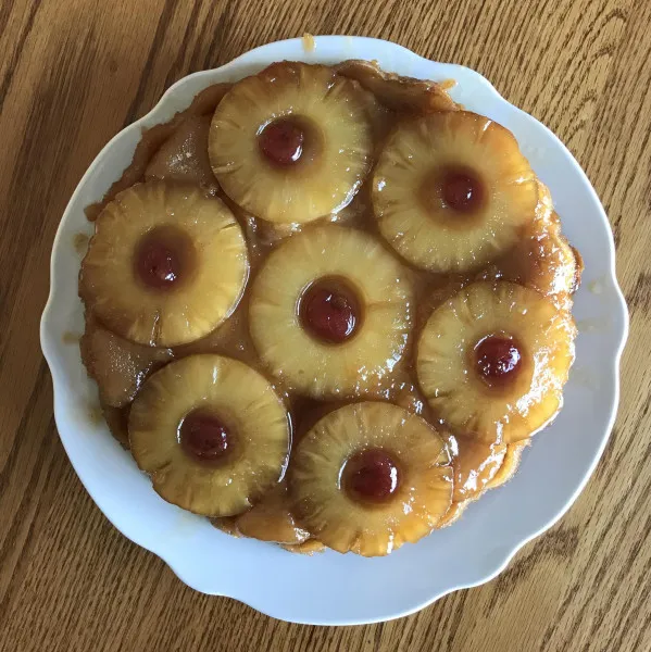 Omgekeerde Ananas Taart II
