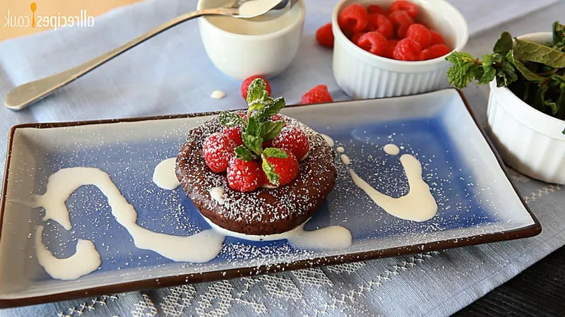 Chocolade Taarten Met Vloeibare Vullingen