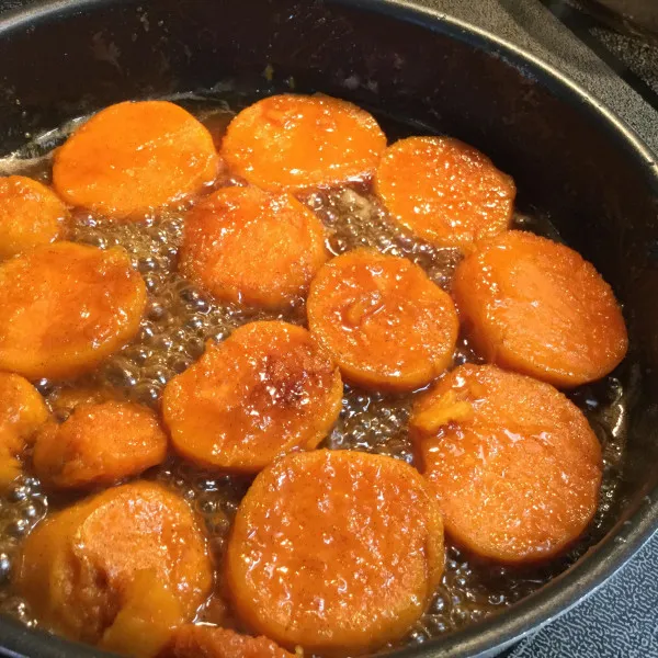 Gekonfijte Zoete Aardappelen Uit De Oven