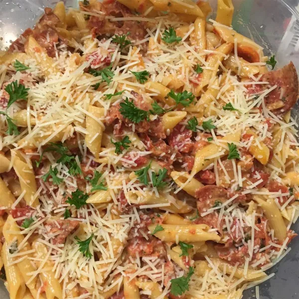 Penne Met Pepperoni