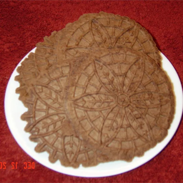 Chocolade Pizzelles