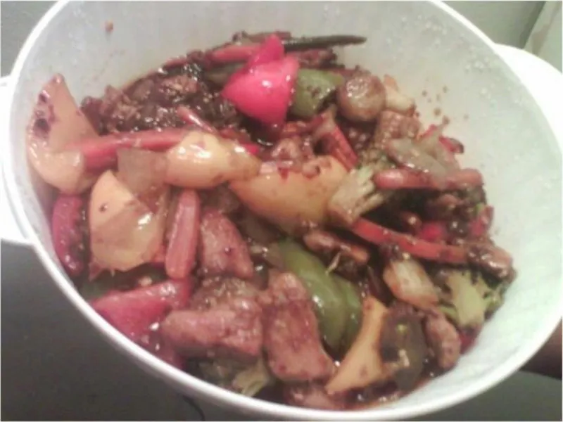 Hunan Kip en Groenten