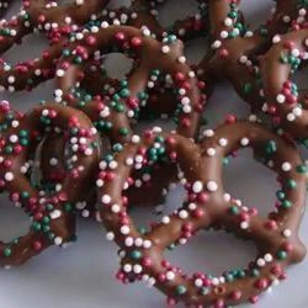 Chocolade Bedekte Pretzels
