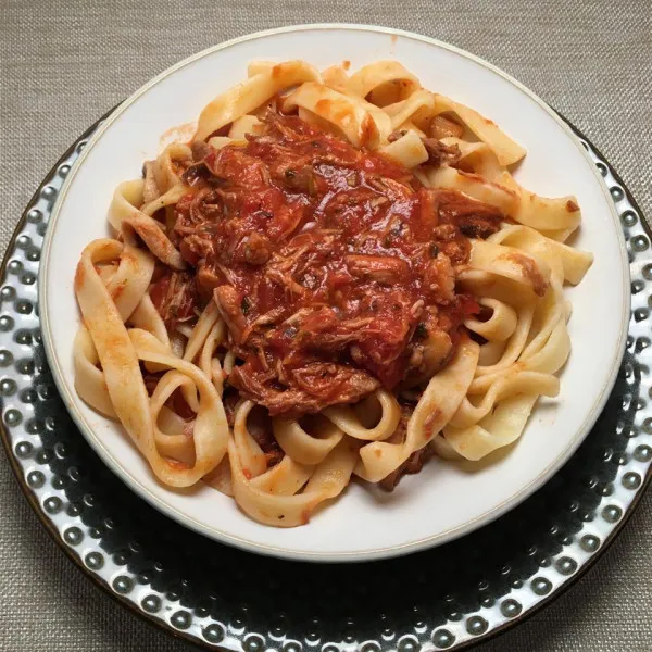 Varkensragout met Shiitake-paddenstoelen