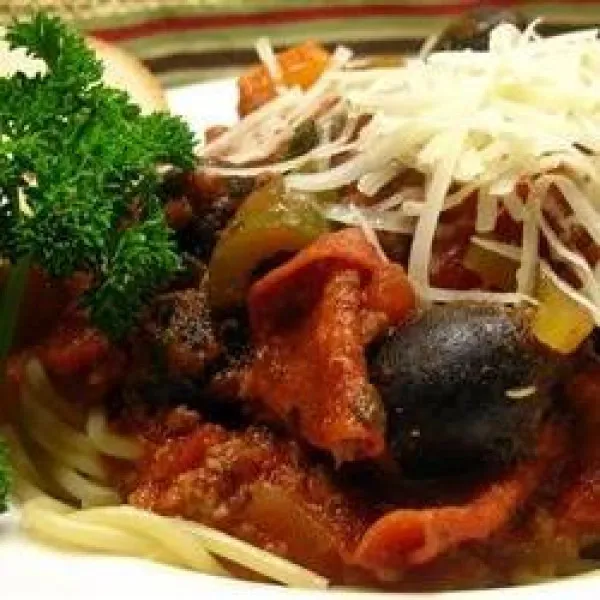 Spaghetti Salsa Met Vlees