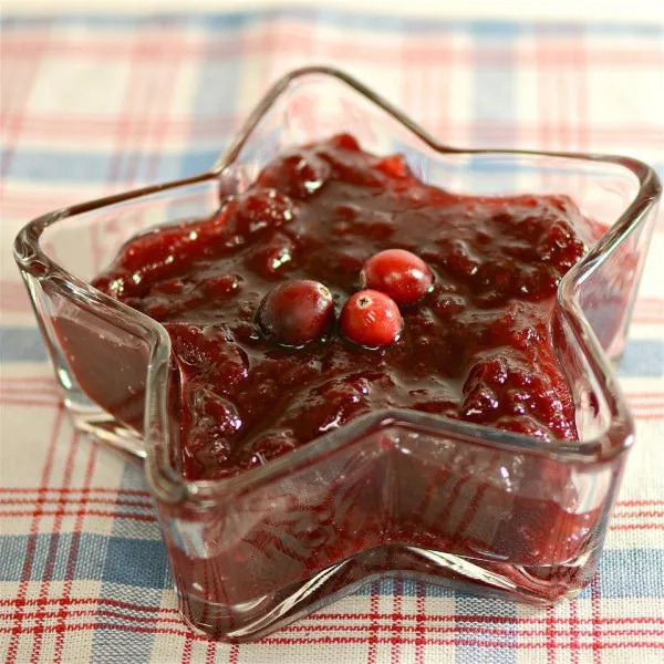 Appel- en Bosbes Salsa II