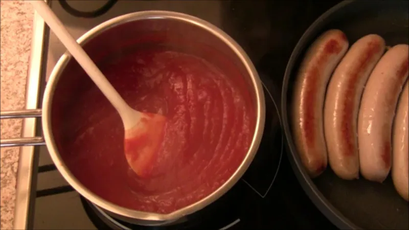 Snelle Curry Tomatensaus