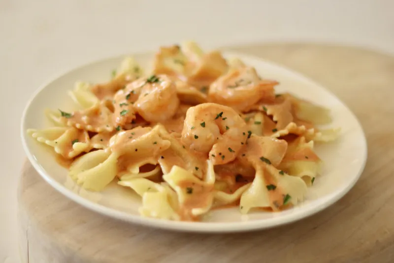 Roze Saus Voor Pasta (Garnalen)