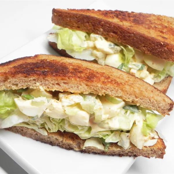 Augurken Eiersalade Sandwich