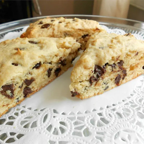Scones Met Chocoladechips En Hazelnoten