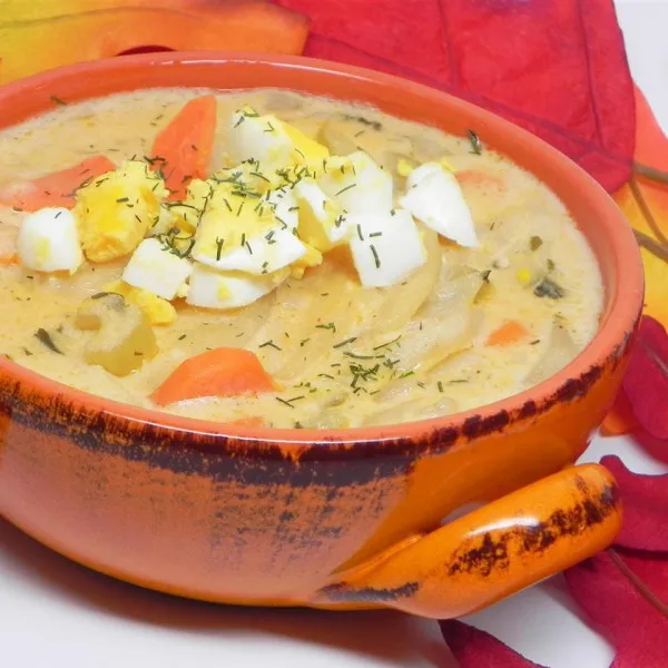Aardappelsalade Soep