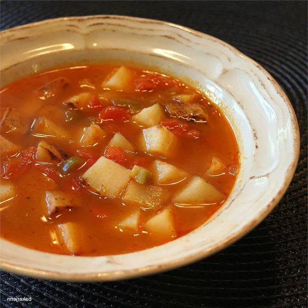 Pittige Aardappelsoep I