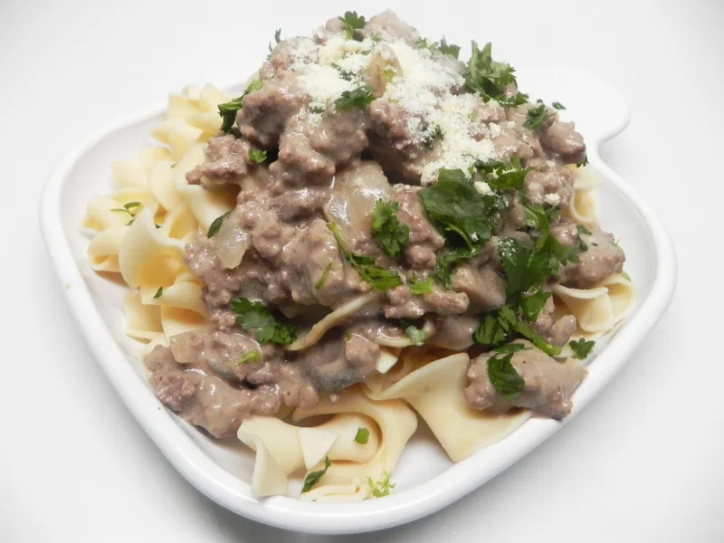 Snelle Gehakt Stroganoff