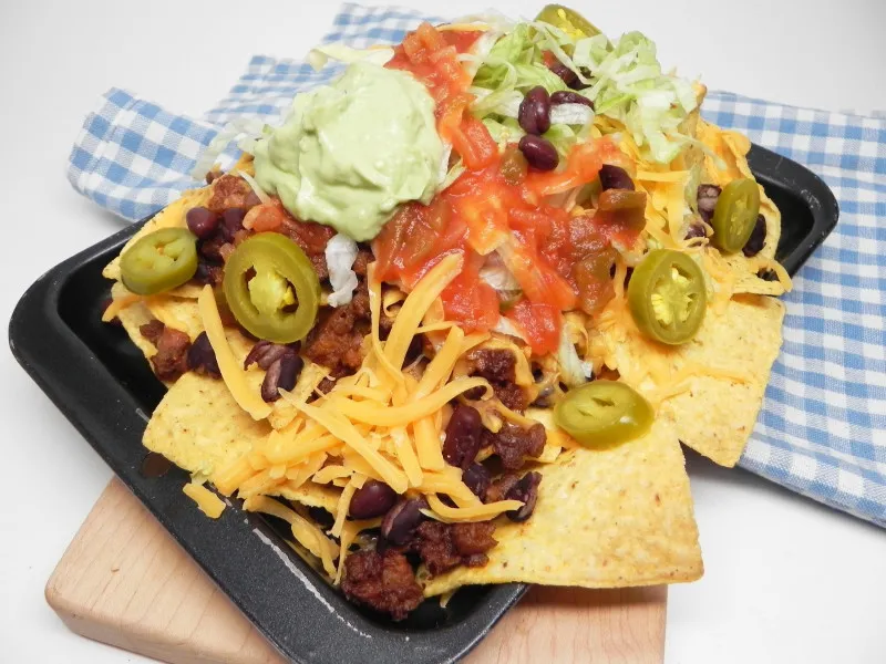 Aaron's Beroemde Vegetarische Nacho's