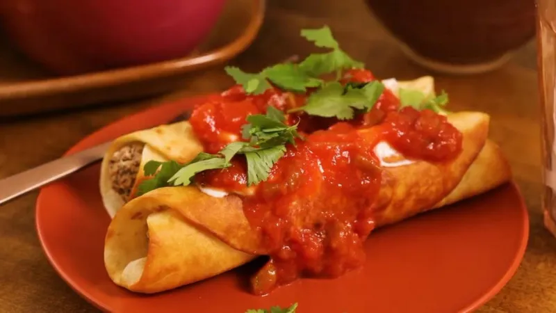 Opgerolde Tacos