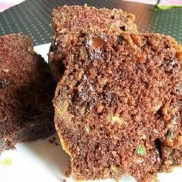 Chocolade- en Courgettecake I
