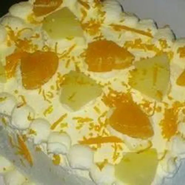 Sinaasappelroomtaart III
