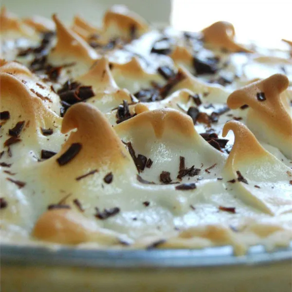 Chocolade Meringue Taart