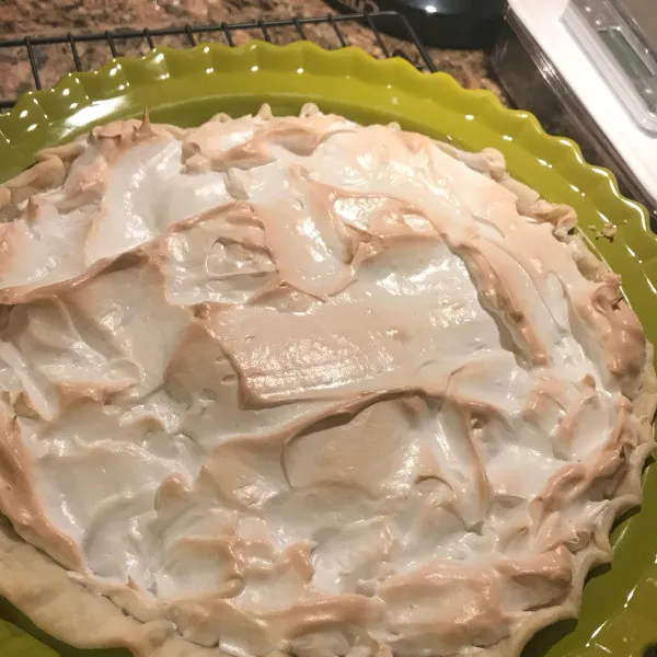 Sinasappel Merengue Taart Zonder Gecondenseerde Melk