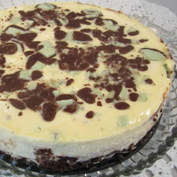 Chocolade Munt Kaastaart