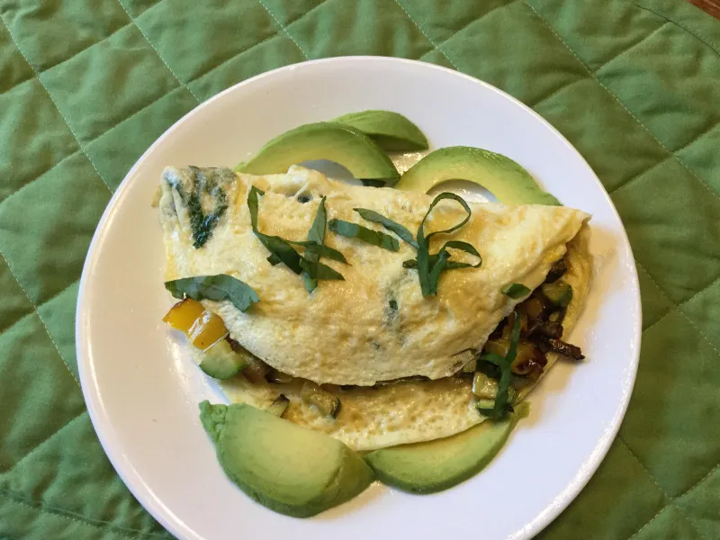 Eiwit Tortilla Met Avocado En Feta Kaas