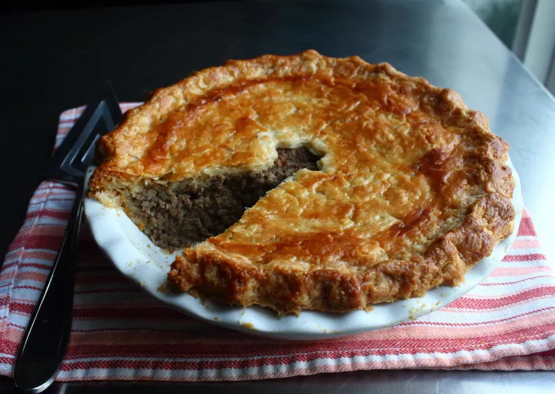 Tourtière (Franse Canadese Vleespastei)