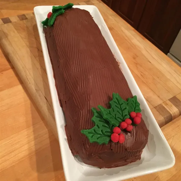 Klassieke Kerstboomstronk
